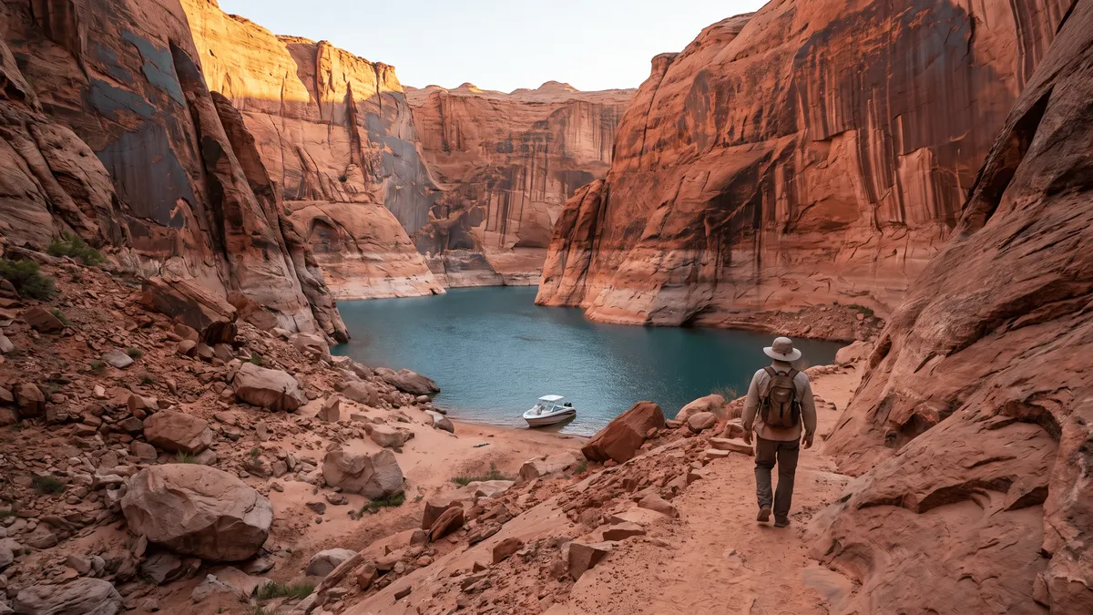 Lake Powell hikes: 10 trails, and which ones need a boat