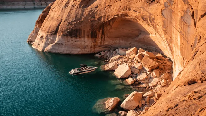 The Toilet Bowl at Lake Powell: what collapsed and what is left